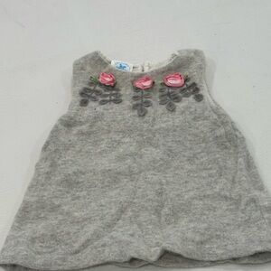 Charabia France angora and wool holiday jumper baby girl 12m